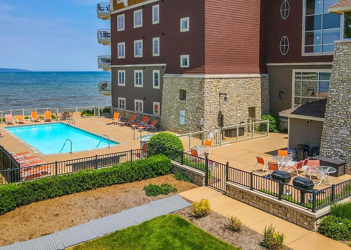 Beachfront Traverse City Resort Condo With Pool