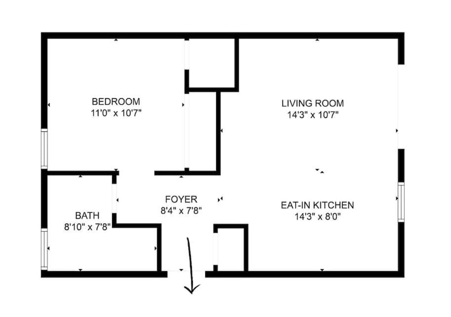 Apartment Modern State Unit 1 *