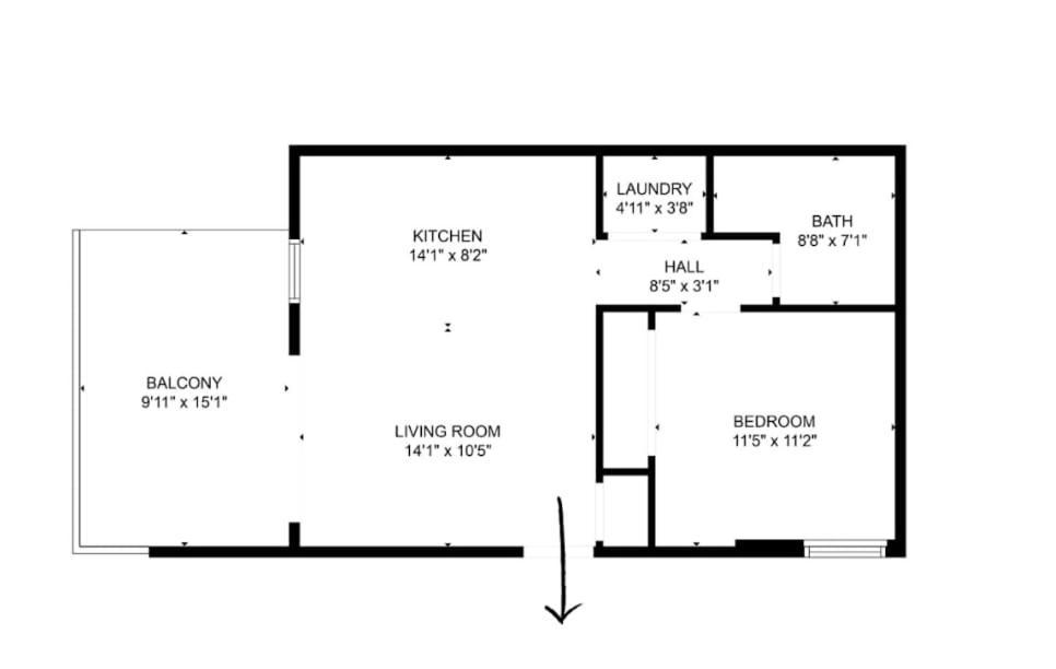 Modern State Unit 2 Apartment *